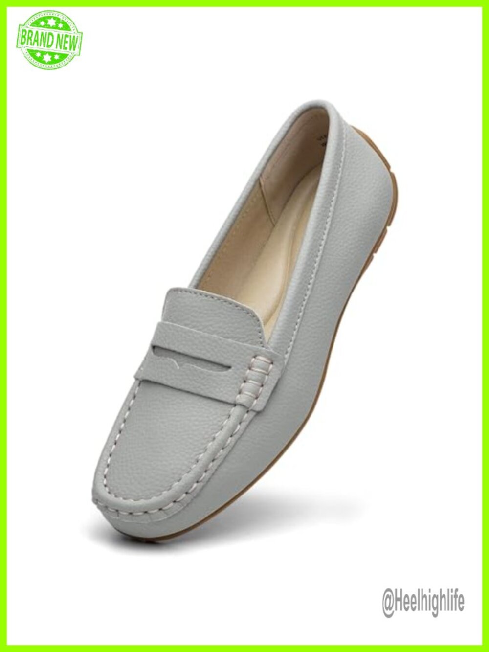 KORDAL Leather Penny Loafers Slip-Ons Business Casual Work Flats